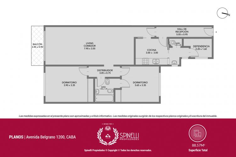 AV BELGRANO 1200 / Monserrat - Capital Federal