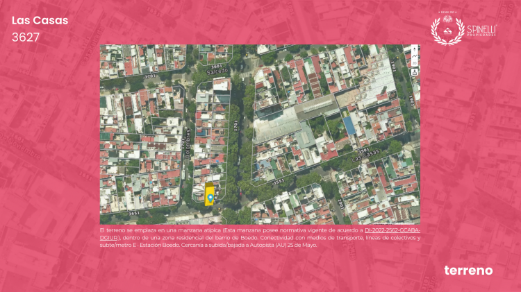 LAS CASAS 3627 / Boedo - Capital Federal