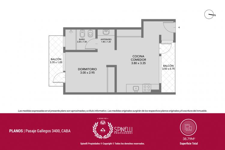 GALLEGOS 3400 / Boedo - Capital Federal