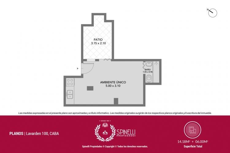 LAVARDEN 100 / Parque Patricios - Capital Federal