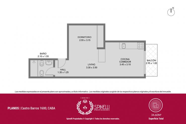 CASTRO BARROS 1600 / Boedo - Capital Federal