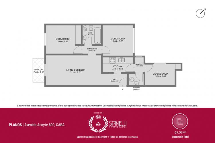 AVENIDA ACOYTE 600 / Caballito - Capital Federal