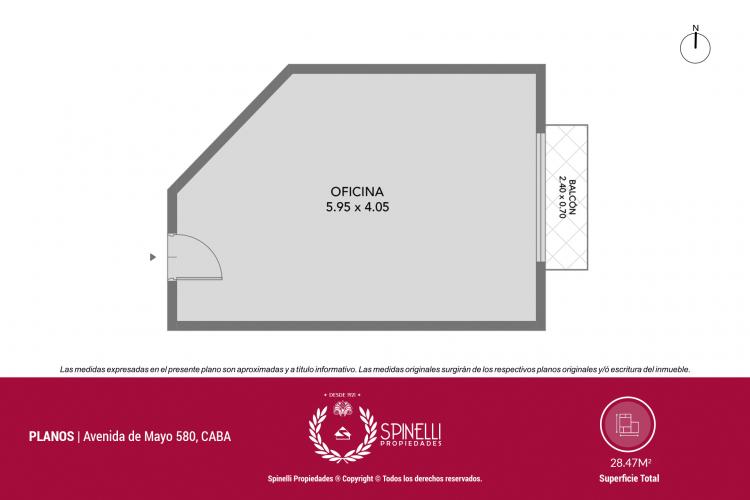 AV DE MAYO 580 / Monserrat - Capital Federal