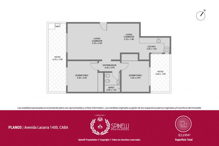 LACARRA 1400 / Parque Avellaneda - Capital Federal