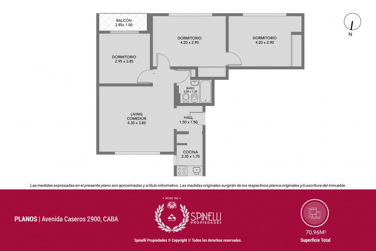 AV CASEROS 2900 / Parque Patricios - Capital Federal