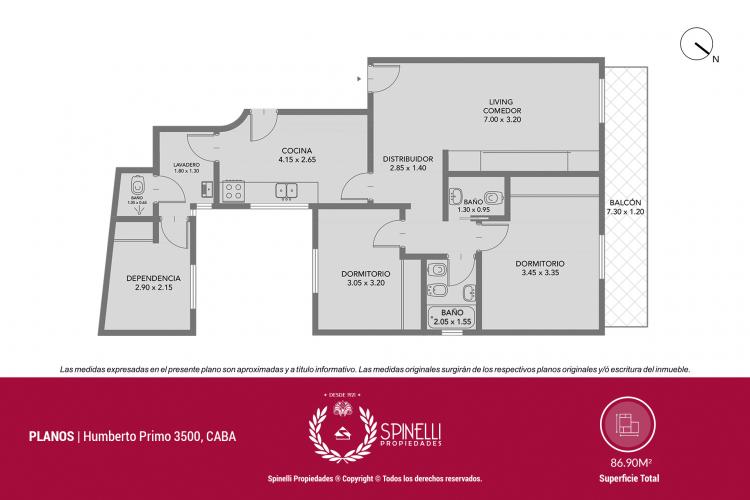 HMBRTO PRIMO 3500 / Boedo - Capital Federal