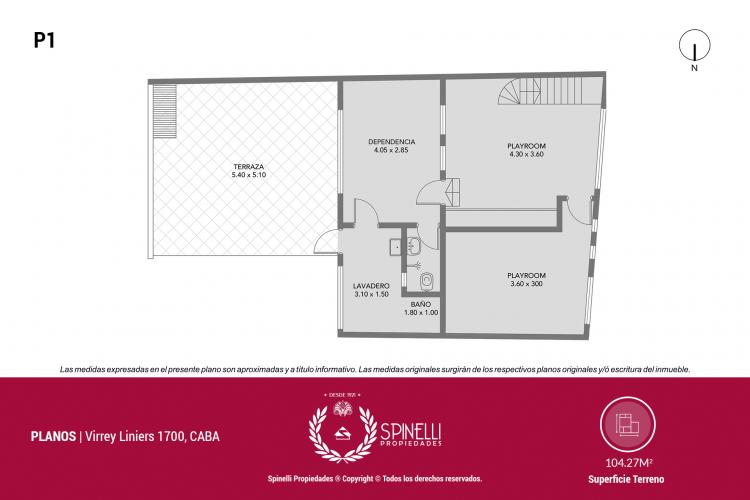 VIRREY LINIERS 1714 / Boedo - Capital Federal