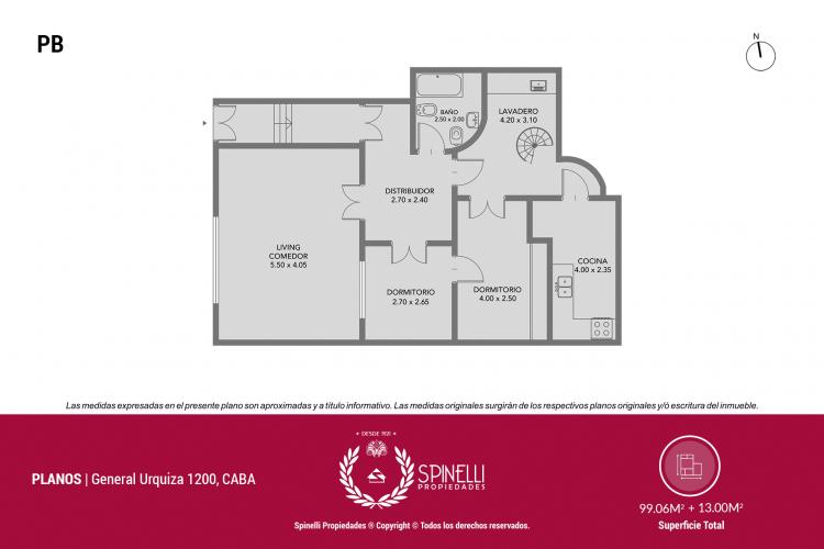 GRAL URQUIZA 1200 / San Cristóbal - Capital Federal