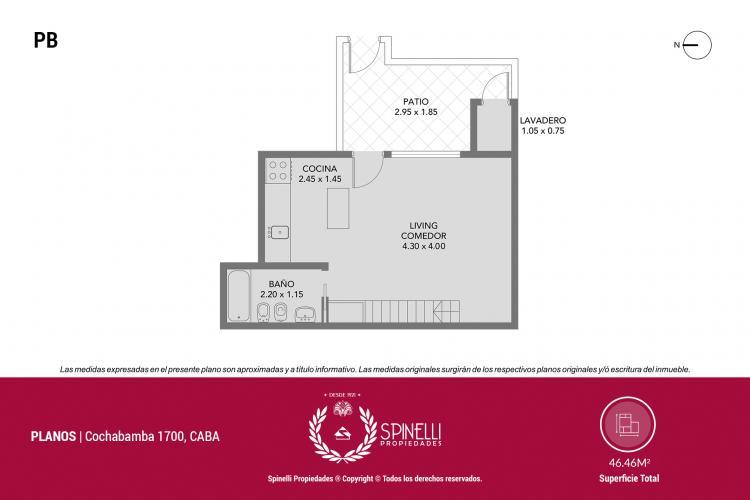 COCHABAMBA 1700 / Constitución - Capital Federal
