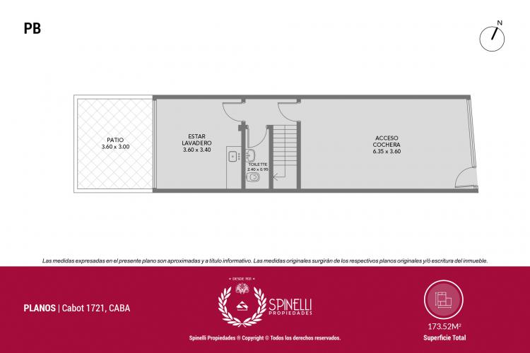 CABOT 1700 / Boedo - Capital Federal